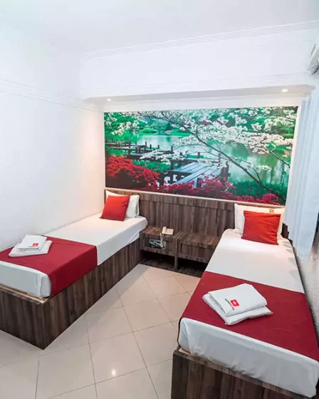 Hotel com suíte twin: conforto e economia garantidos